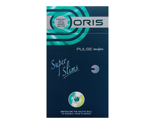 Сигареты Oris Pulse Mojito (Орис Пульс Мохито Суперслим ) Сигареты Oris Pulse Mojito (Орис Пульс Мохито Суперслим )