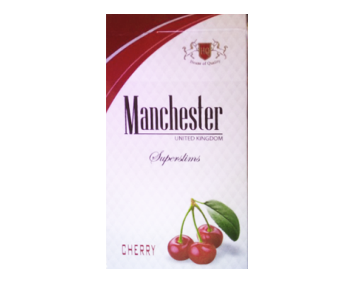 Сигареты Manchester SuperSlims Вишня оптом