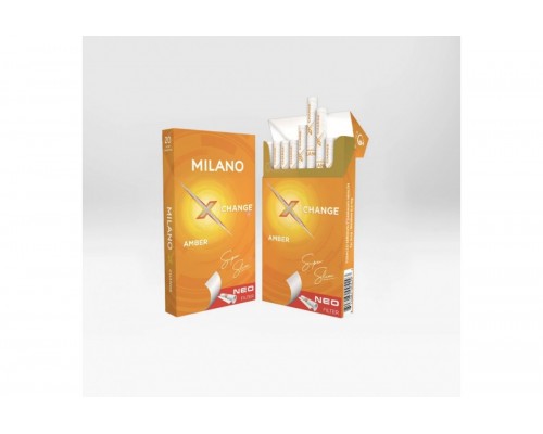Сигареты Milano Superslim Change Amber (Милано Суперслим Чендж Кнопка Манго) оптом