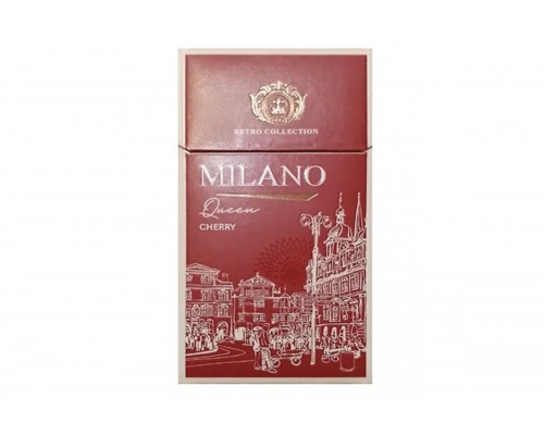 Сигареты Milano Retro Collection Queen Cherry (Милано Ретро Вишня Компакт) оптом Сигареты Milano Retro Collection Queen Cherry (Милано Ретро Вишня Компакт) оптом