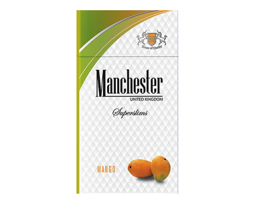 Сигареты Manchester SuperSlims Манго оптом Сигареты Manchester SuperSlims Манго оптом